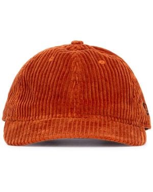 KTZ Baseballkappe Aus Cord Mit Logo - Orange