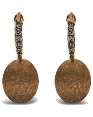 Nanis 18K Ciliegine Diamond Earrings - White