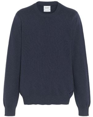 Barrie Crew-Neck Sweater - Blue