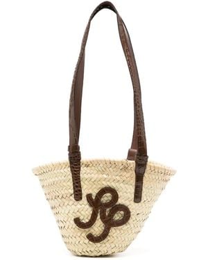 Rejina Pyo Mini Basket Tote Bag - Metallic