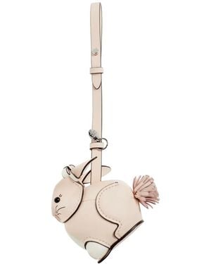 Kate Spade Rabbit Charm Bag Accessory - Metallic