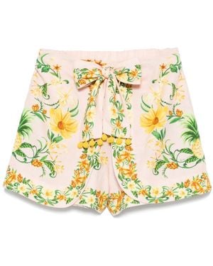 FARM Rio Botanical Beauty Shorts - Metallic
