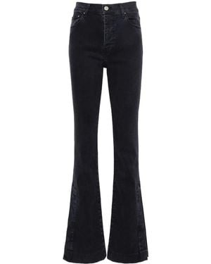 Amiri Kick Schlagjeans Mit Hohem Bund - Blau