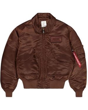 Alpha Industries Veste Bomber Cwu-45 Heritage - Marron