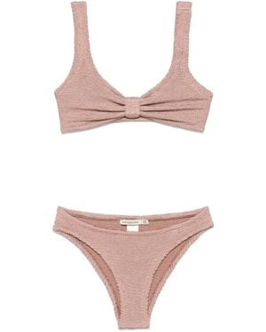 Paramidonna Seersucker Bikini - Roze