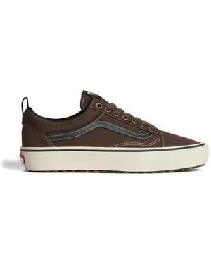 Vans Old Skool Lace-Up Sneakers - Brown