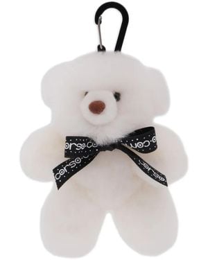 10 Corso Como Schlüsselanhänger mit Teddy - Weiß