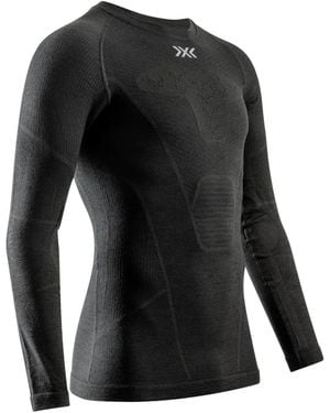 X Bionic Logo-Print Ski Top - Black