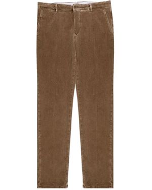 Slowear Straight-Leg Corduroy Trousers - Brown