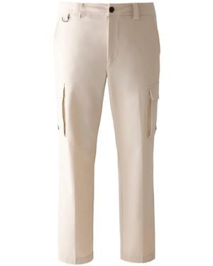 Guess Nylon Cargo Trousers - Natural