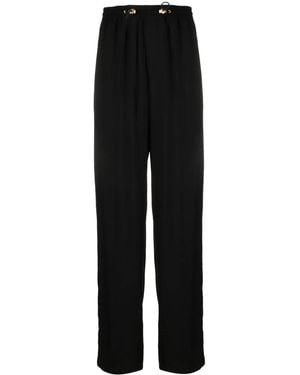 Versace Stretch Viscose Trousers - Black