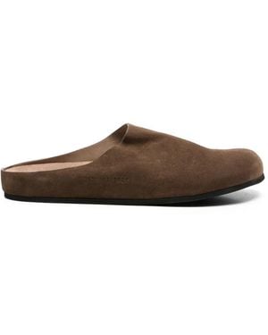 Common Projects Mules Mit Runder Kappe - Braun
