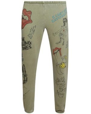 MadeWorn Graphic-Print Track Pants - Green