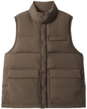 Maison Kitsuné Padded Gilet - Brown