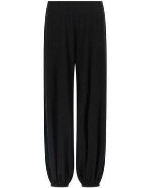 The Row Fiamma Elasticated Trousers - Black