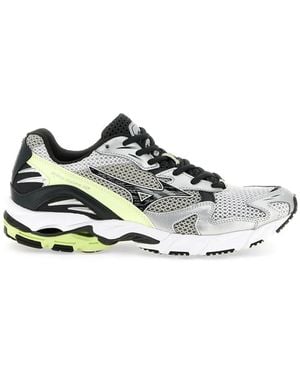 Mizuno Wave Rider 10 Mesh Trainers - White