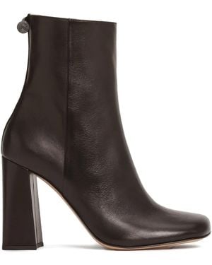 [FABIANA FILIPPI] ブロックヒール付きレザーアンクルブーツ Fabiana Filippi Ankle boots for Women | Online Sale up to 90