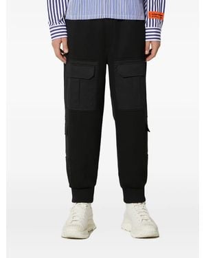 Neil Barrett Cargo-Pocket Trousers - Black