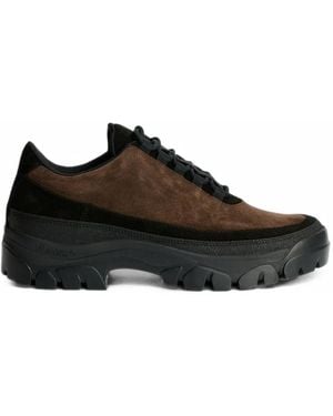 Tarvas Easy Hiker Sneakers Aus Wildleder - Schwarz