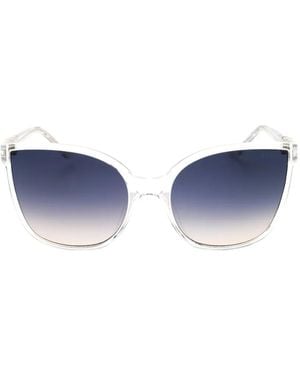 Guess Gafas De Sol Con Montura Cat Eye - Azul
