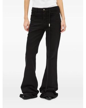Ann Demeulemeester Jean Slim Toos - Black
