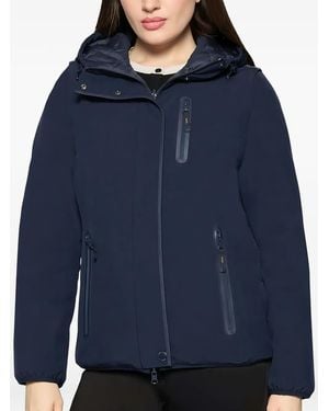 Betty Barclay Hooded Zip-Up Jacket - Blue