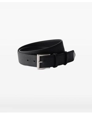 Prada Gürtel aus Saffiano-Leder - Schwarz