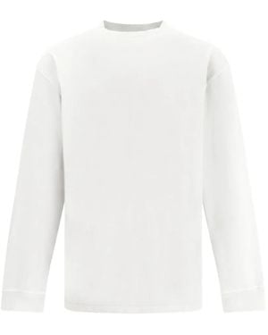 Agolde Long-Sleeve Cotton T-Shirt - White