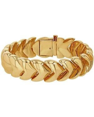 Anine Bing Heart Bracelet - Metallic