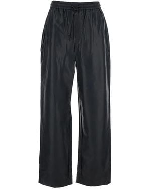 Isabel Marant Nereane Faux Leather Pants - Gray