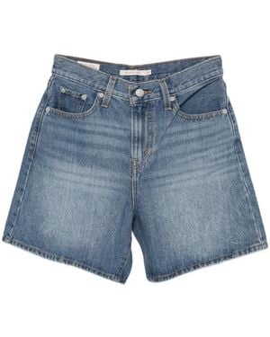 Levi's Baggy High Shorts - Blue