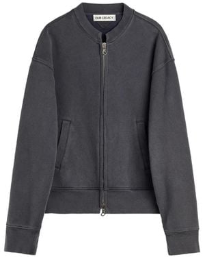 Our Legacy Rift Zip-Up Sweater - Blue