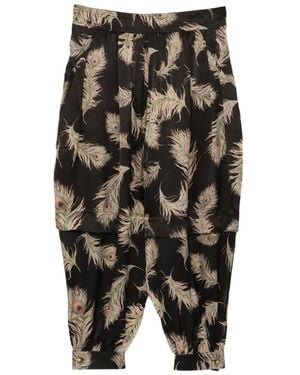 Zimmermann Pantaloni Valiant Con Stampa - Grigio