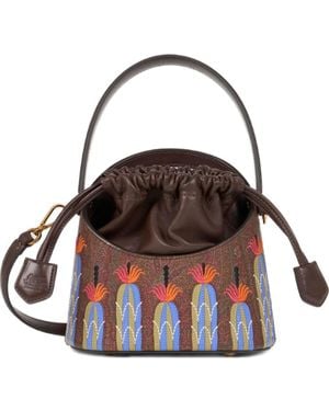 Etro X Agostino Iacurci Saturno バケットバッグ S - ブラウン