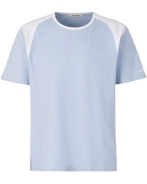 Wales Bonner Organic Cotton T-Shirt - Blue