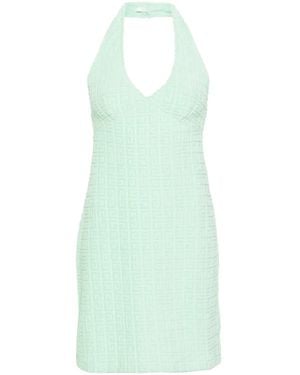 Givenchy 4G-Motif Halterneck Dress - Green