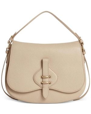 Coccinelle Medium Mavery Top-Handle Satchel Bag - Natural