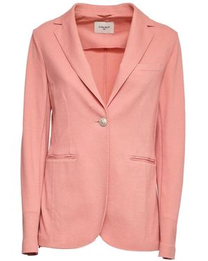 Circolo 1901 Button Single-Breasted Blazer - Pink