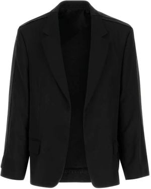 Balenciaga Panelled Blazer - Black