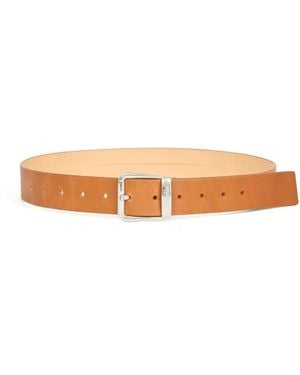 MM6 by Maison Martin Margiela Ceinture À Numéro Signature Gravé - Marron