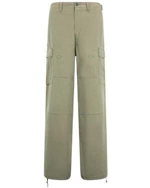 Mastercraft Union Midori Leaf Repair Cargo Trousers - Green
