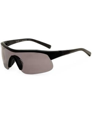 Nike Show X1 Geometric-Frame Sunglasses - Black