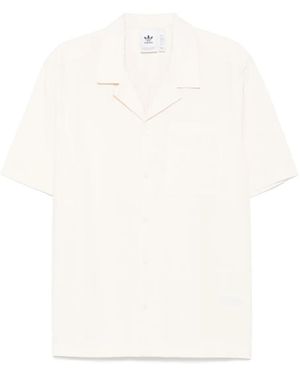 adidas Seersucker-Hemd - Weiß
