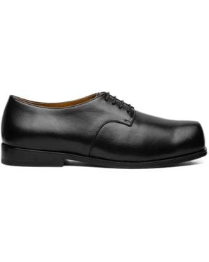 SINE & COSINE Derby Hannes Con Punta Quadrata - Nero