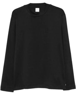 Eleventy Long-Sleeve T-Shirt - Black