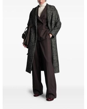 Tagliatore Double-Breasted Tailored Suit - Black