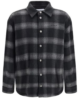 Off-White c/o Virgil Abloh Checked Padded Jacket - Black