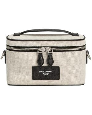 Dolce & Gabbana Bolso shopper con logo - Negro