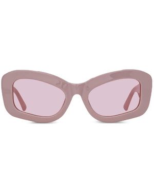 The Attico X Linda Farrow Harry Cat-Eye Sunglasses - Pink