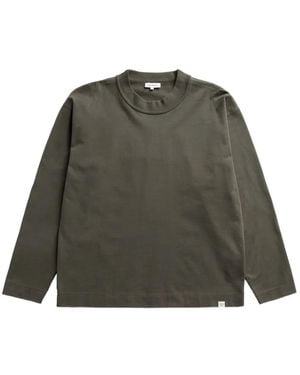 Norse Projects Isefjord Long-Sleeved T-Shirt - Green